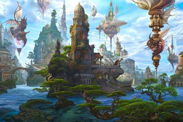 ファイナルファンタジーなど手がける内尾和正の個展が横浜で