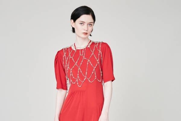 MURRAL Morpho embroidery bustier 刺繍 ビスチェ 【公式通販】