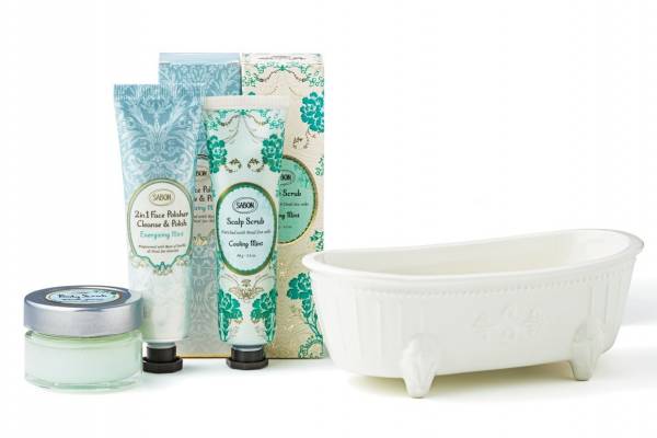 SABON24年夏ボディケアキット、ヘッド＆ボディスクラブや「フェイス