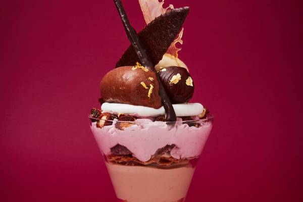 Indulge in the Decadence: Chocolatier Palet d’Or’s Chestnut x Chocolate Parfait with a Twist of Dassai Jelly