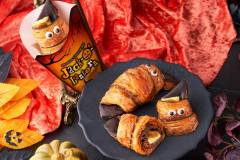 サンマルクカフェ“おばけの目玉”付きプレミアムチョコクロ、ハロウィン