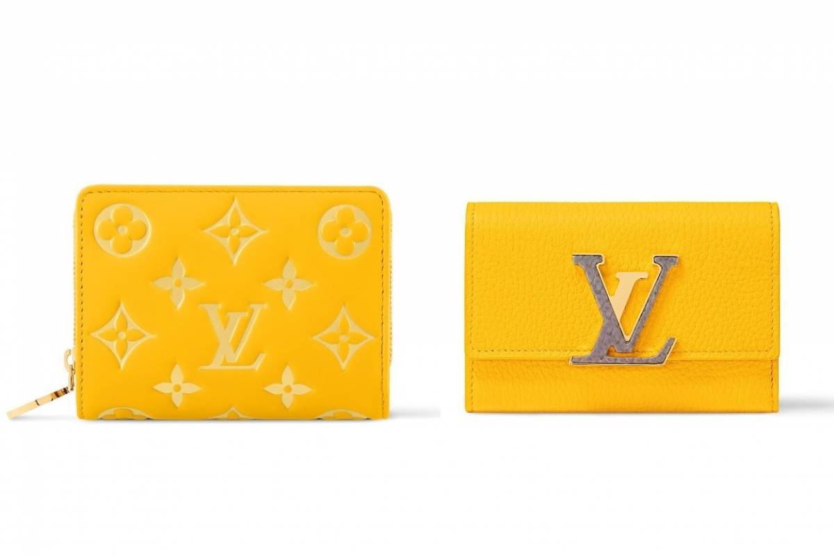 ルイ・ヴィトン“鮮やかイエロー”の25年春ウィメンズウォレット、LV