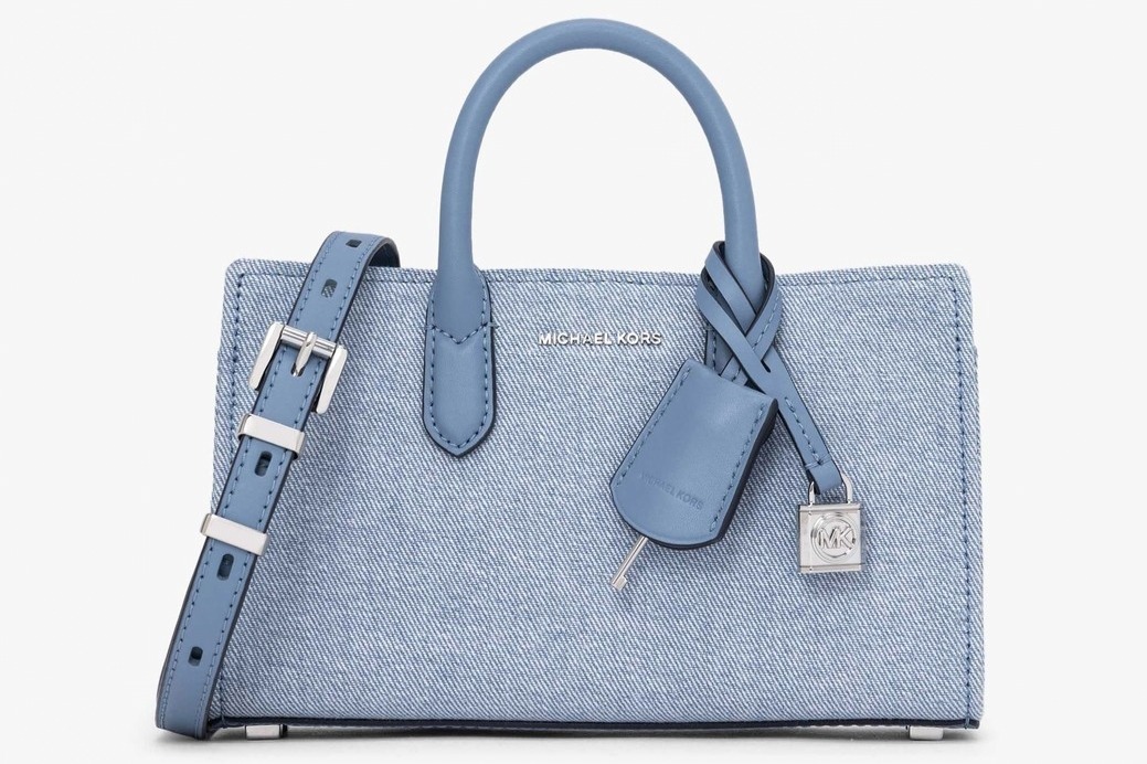 マイケル・コースのウィメンズハンドバッグ「スカーレット」デニム素材  