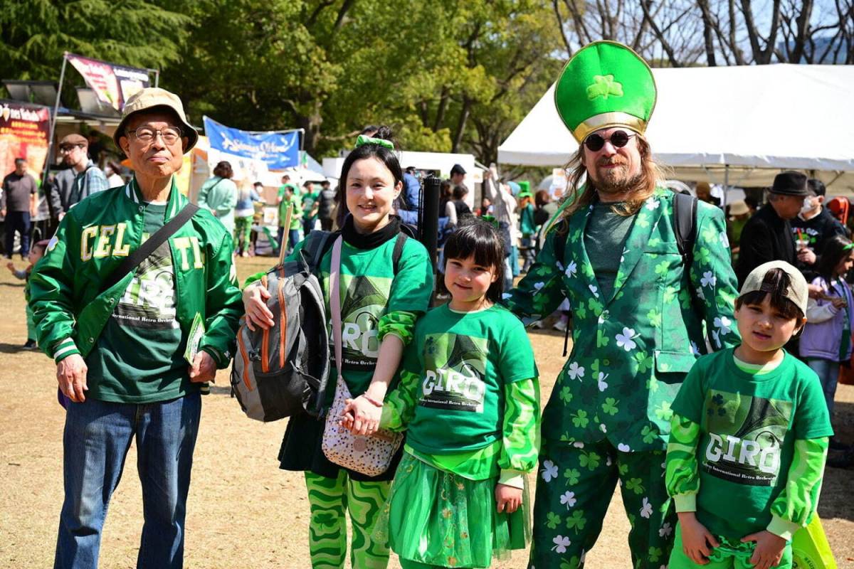グリーン アイルランド フェスティバル 2025」代々木公園で、本場アイ
