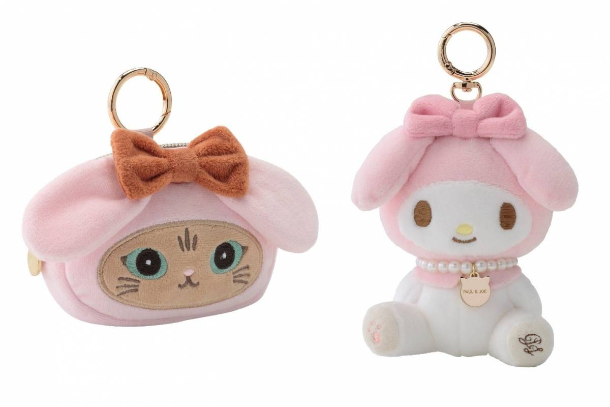 新品 マイメロ ウサメロ 希少 うさ耳 ふわふわもこもこポーチ マイ