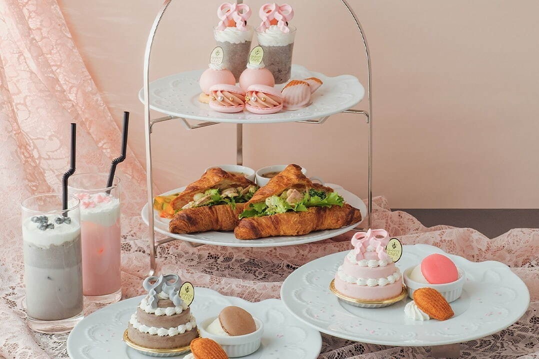 Q-pot マドレーヌとバレリーナ ワンピース マドレーヌとバレリーナ