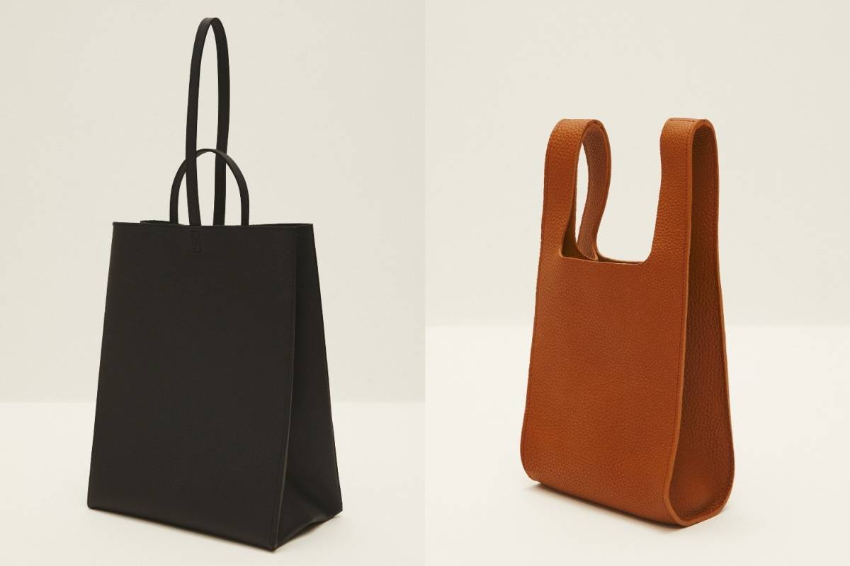 ザ・リラクス“紙袋＆レジ袋”着想のレザーバッグ、バッグブランド