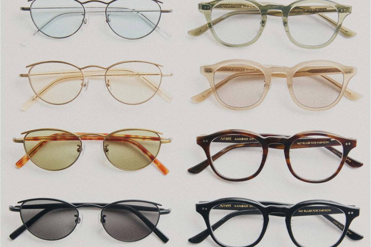 金子眼鏡×アメリのアイウェア、“80年代ヴィンテージ風”サングラス