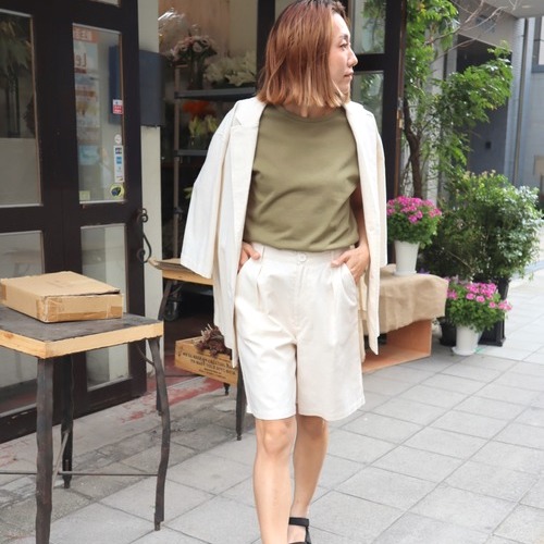 大人の女性が着こなす ハーフパンツ 夏ならではの涼感コーデ 年7月13日 ウーマンエキサイト 1 5