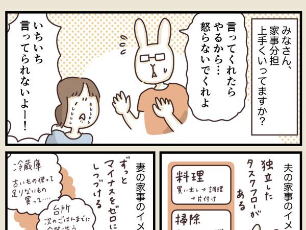 家事の分担がうまくいかないと悩む女性 しかし ある方法 を閃いて サマリ 年8月18日 ウーマンエキサイト 1 3