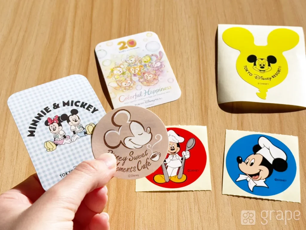 ディズニーで「シールが欲しい」と伝えると… 無料でもらえる