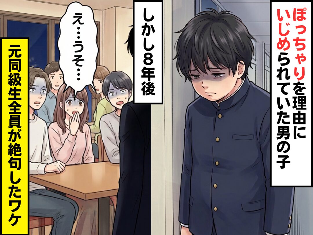 ぽっちゃりを理由に、いじめられていた男の子。8年後⇒「え…うそ…」元同級生全員が絶句したワケ｜ウーマンエキサイト