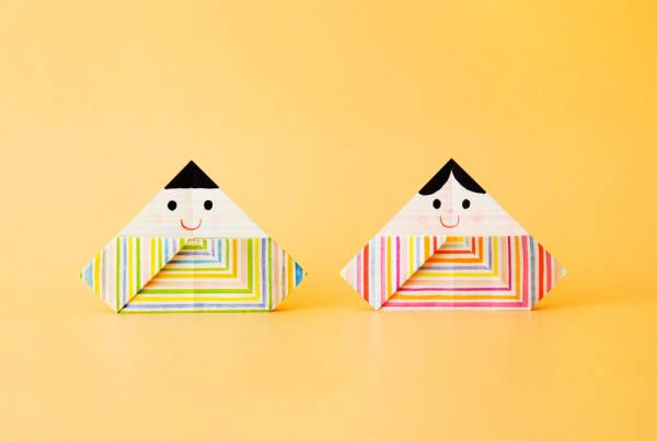 子どもの年齢別 折り紙でつくる ポップでキュートな おひなさま 22年2月25日 ウーマンエキサイト 1 2