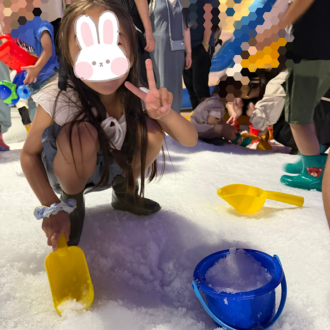 真夏に雪遊び！？駅直結の室内遊び場【東京あそびマーレ】が最高すぎた