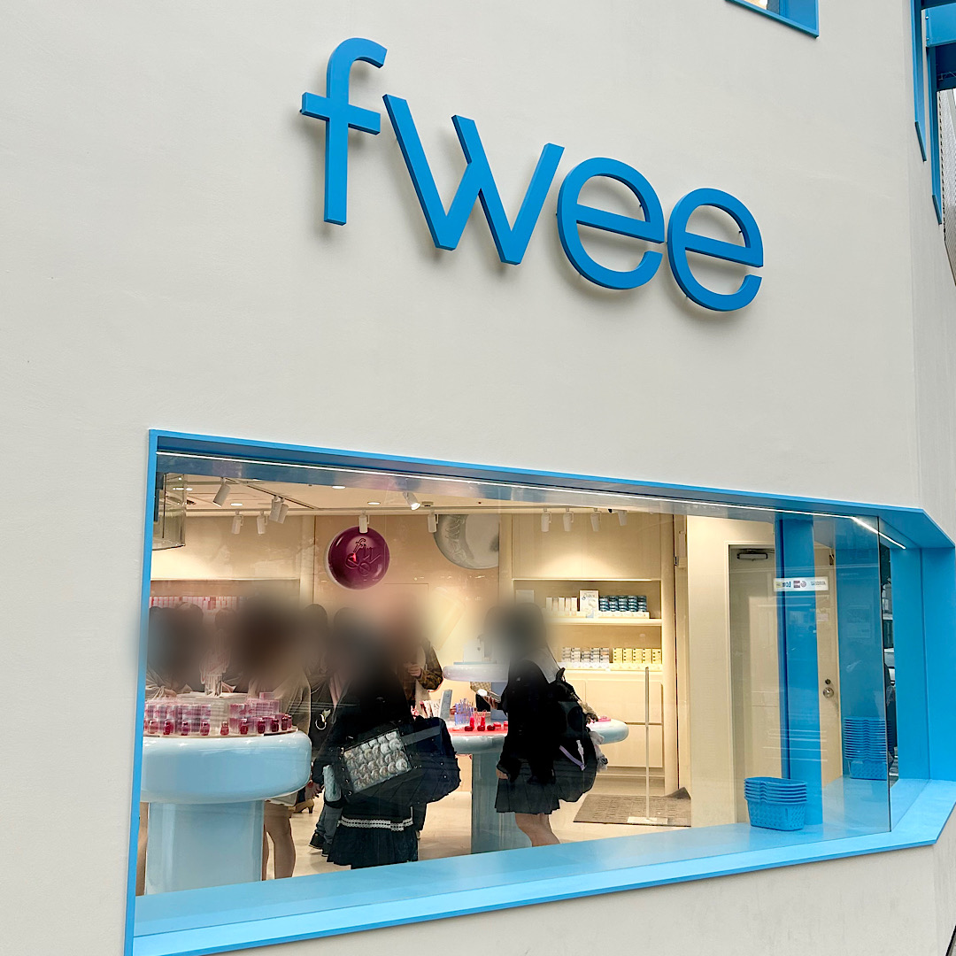 今話題の韓国コスメブランド【fwee Ajito神戸】に行ってみたら期間限定
