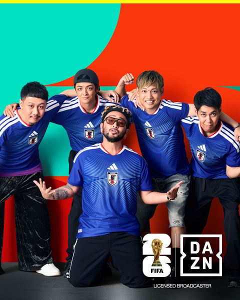 ORANGE RANGE、『FIFAワールドカップ2026』DAZNのアンセムを書き下ろし