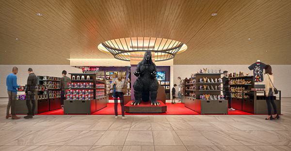 ゴジラ・ストア Hakata」「ゴジラ・ストア Umeda」限定商品や