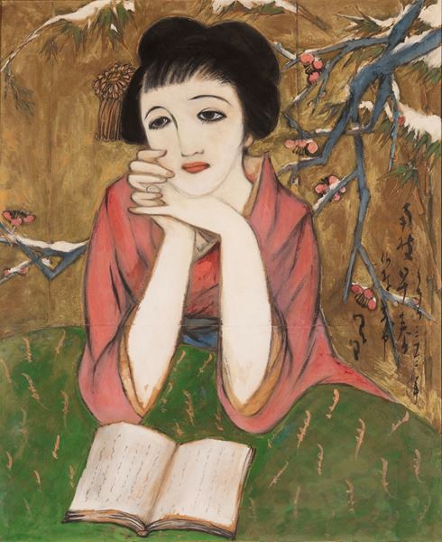 竹久夢二の幻の傑作《南枝早春》を新収蔵！ 夢二郷土美術館60周年特別