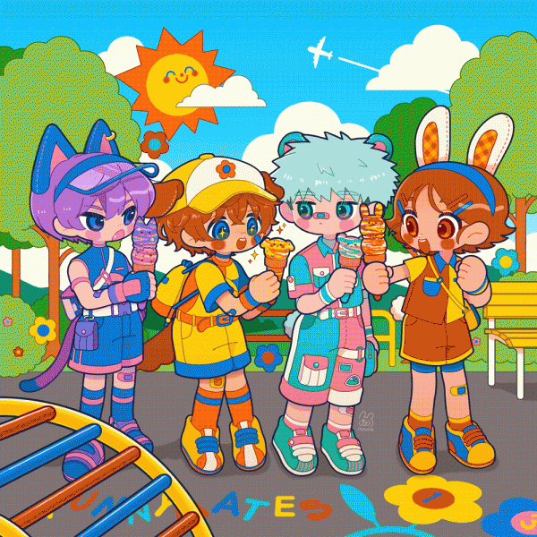 イラストレーターitousaの初個展「Hippity Hoppity」を12月9日（土）〜12月20日（水）まで、Anicoremix Gallery にて開催！