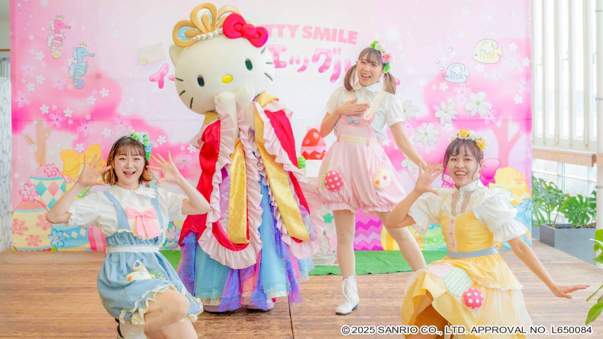 HELLO KITTY SMILE」でハローキティと一緒に春を楽しもう♪ 期間限定