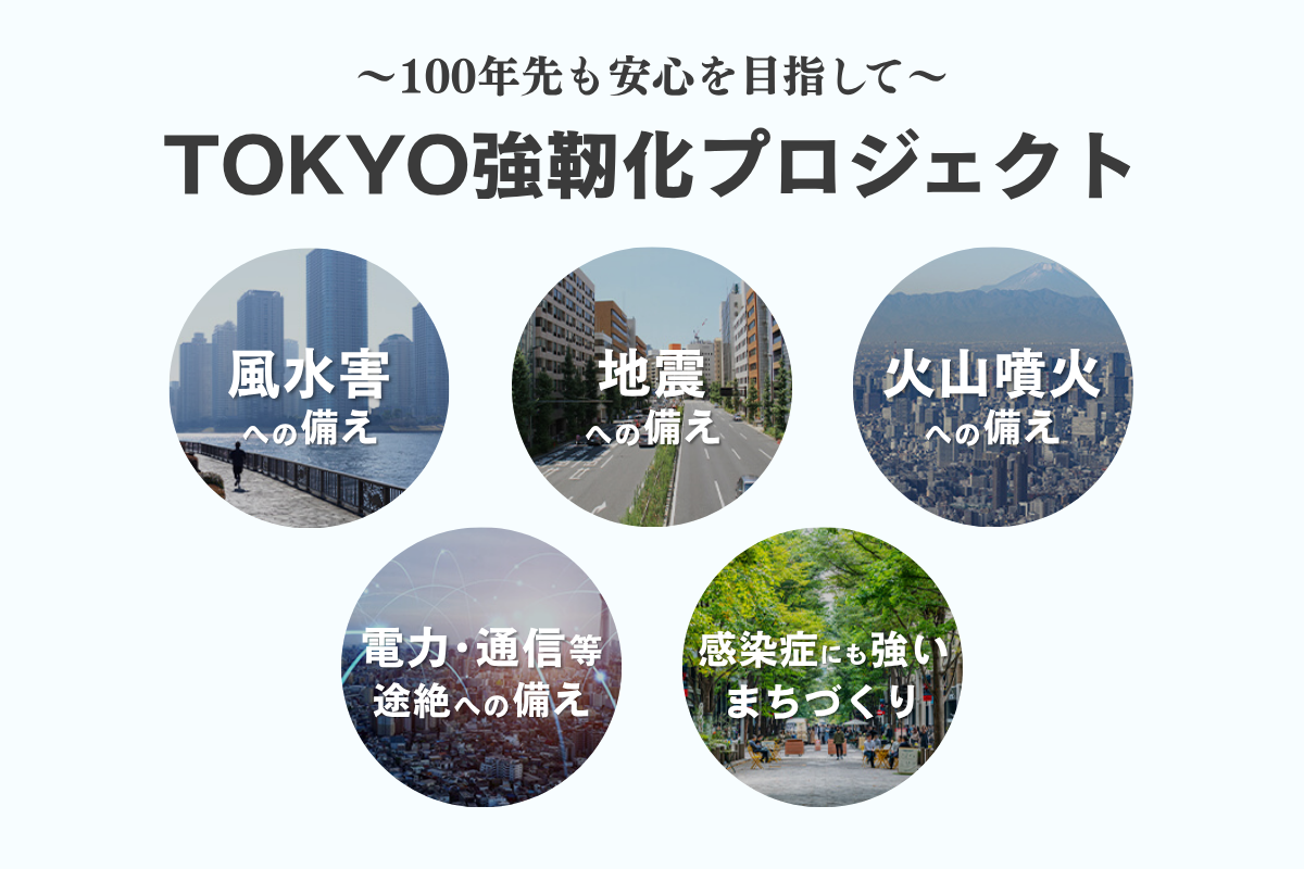災害への備えは十分ですか？ 東京都が家族を守る「TOKYO強靭化プロジェクト」って？