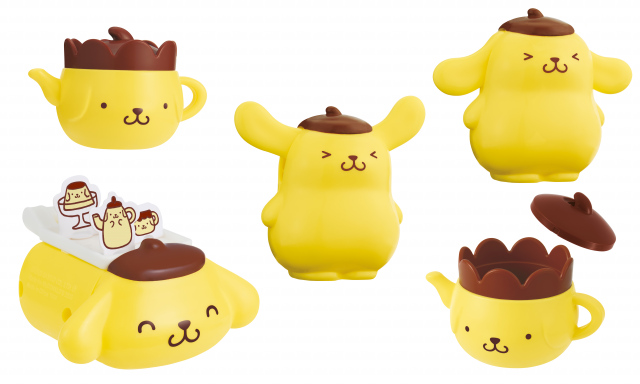 マクドナルド、ハッピーセット「ポムポムプリン」全6種 こものいれ