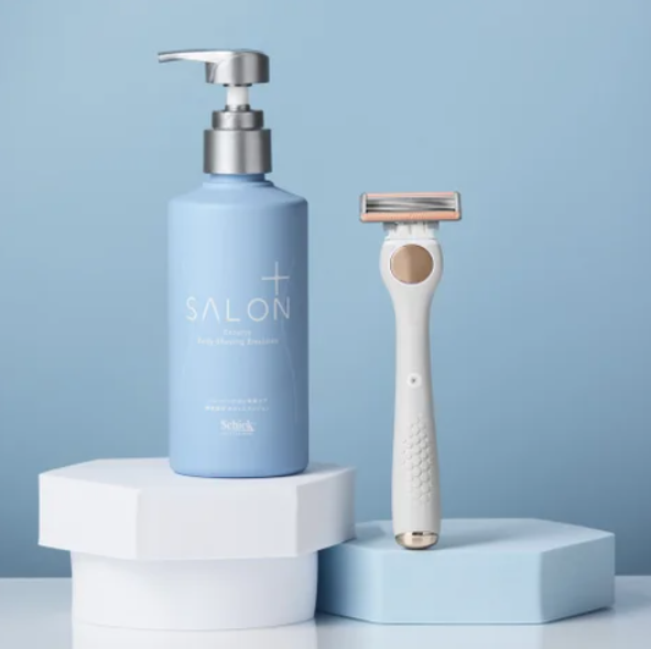 女性史上初6枚刃！「SALON+」シェーバー＆エマルジョンで全身のくすみ