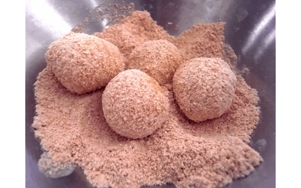 秋を楽しもう！　自家製きな粉で作る、お月見団子