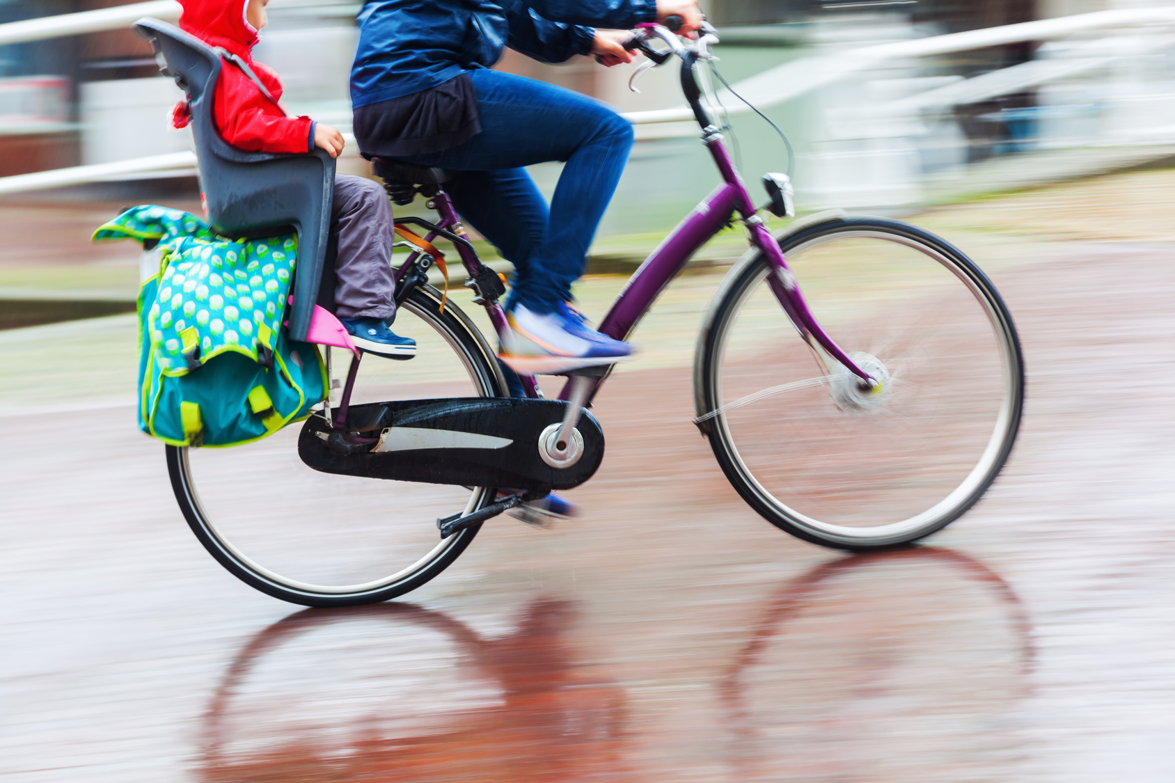 子 乗せ 自転車 雨 対策