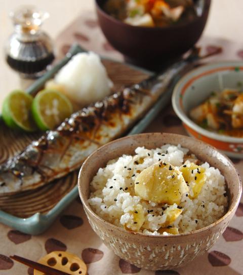 今日の献立は もっちり栗ご飯 E レシピ 料理のプロが作る簡単レシピ 1 1ページ