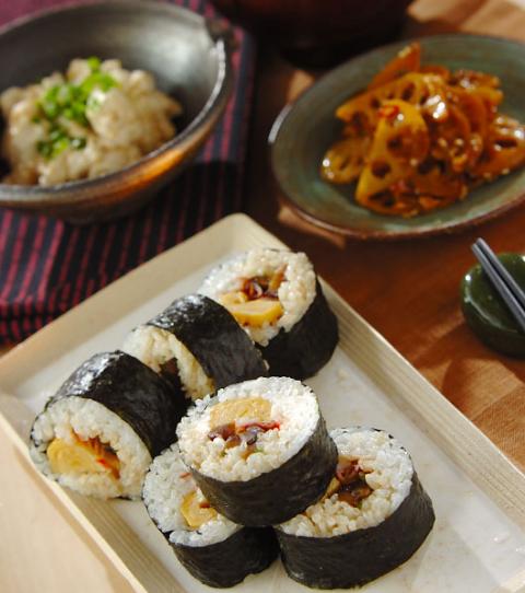 今日の献立は カンピョウの巻き寿司 E レシピ 料理のプロが作る簡単レシピ 1 1ページ