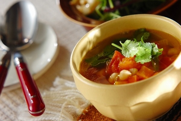 モロッコ風ヒヨコ豆のスープ