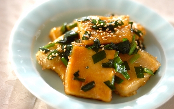 大豆の栄養がギュッと詰まった、もっちり新食感の「高野豆腐の甘辛照り焼き」