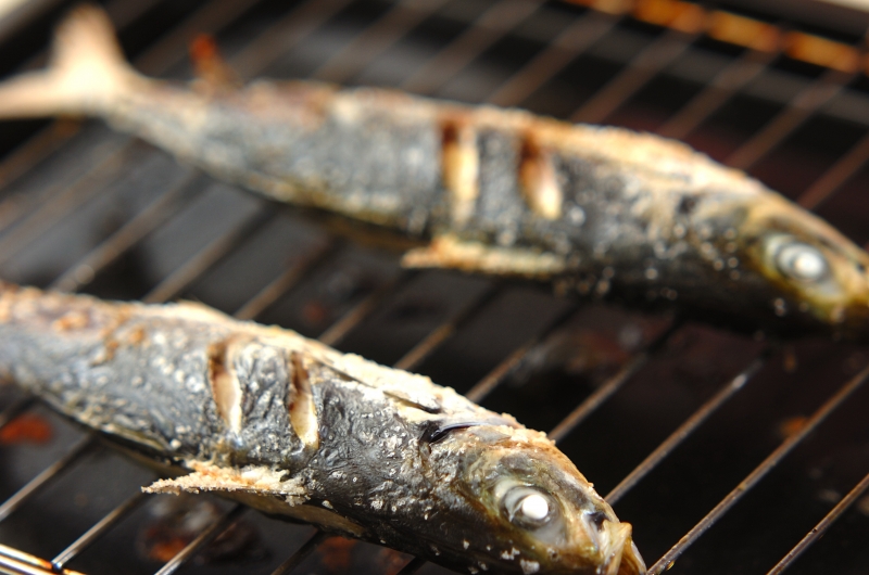 ヨーグルトソースがけ焼きアジの作り方2