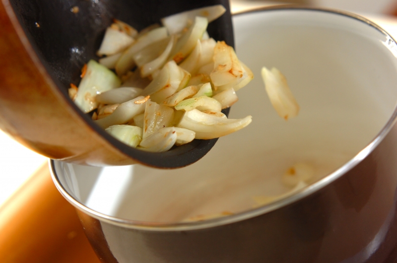 野菜のくったりトマト煮の作り方1