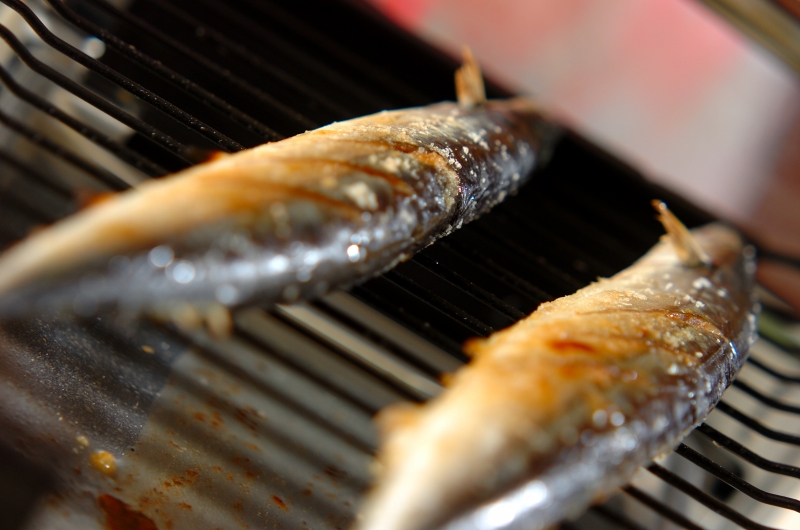 サンマの塩焼きの作り方1