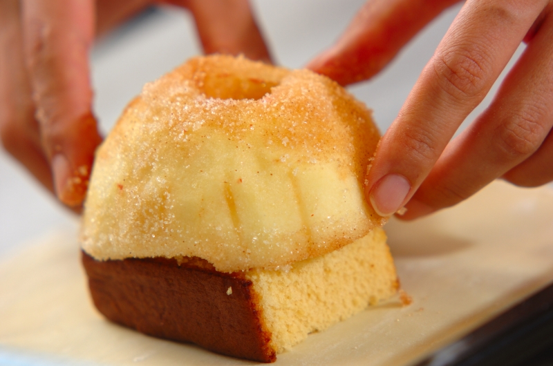 まるごとリンゴパイの作り方1