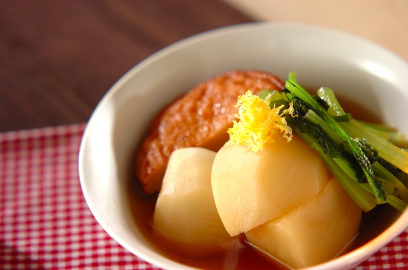 カブと練り物の煮物