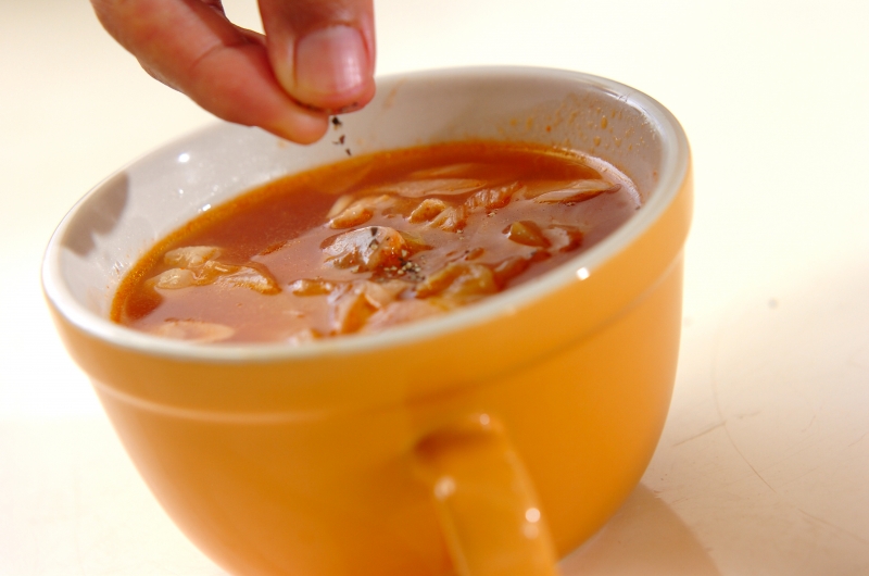 チキントマトスープの作り方3