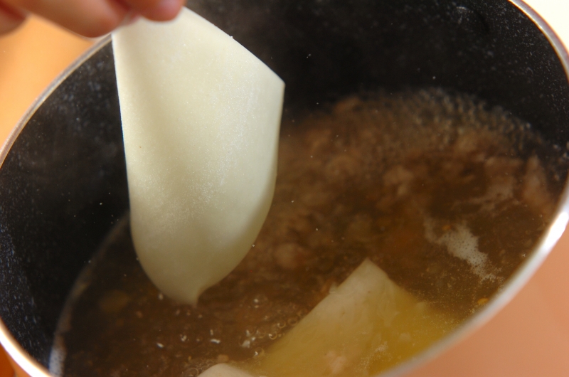 簡単ワンタンスープの作り方3