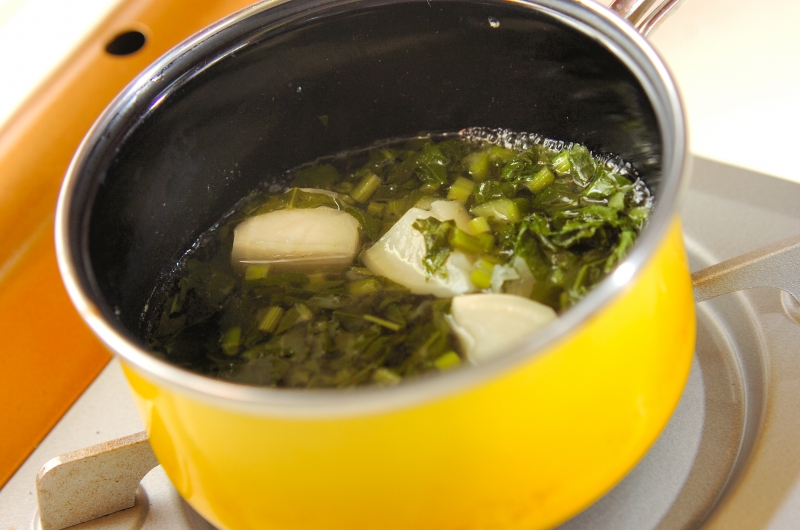カブのスープの作り方1