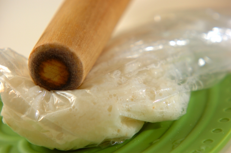 長芋とのりの酢の物の作り方1