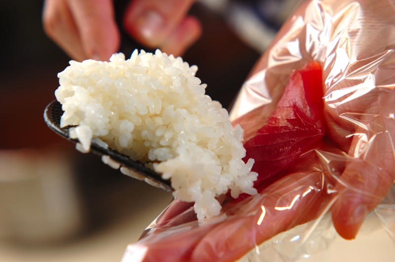 4種の華やか手まり寿司の作り方2