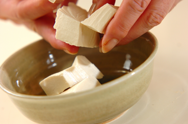 ゴマダレ豆腐の作り方2