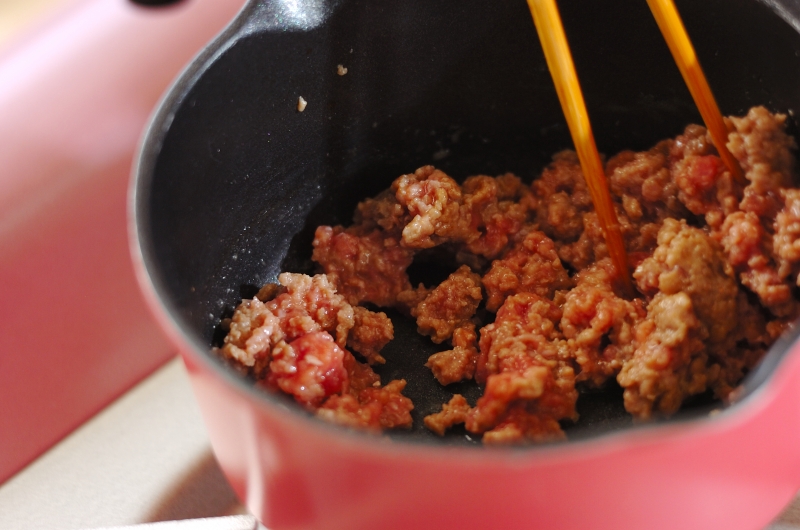 野菜たっぷりビビンバ丼の作り方1