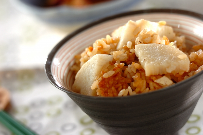 長芋の炊き込みご飯