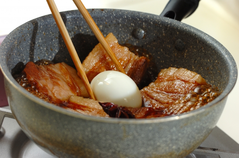 豚バラ肉の黒糖煮八角風味の作り方4