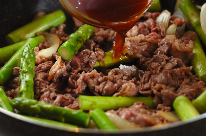 中華風素麺チャンプルーの作り方2