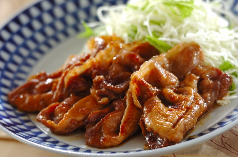 今日の献立】2025年10月5日(日)「簡単！豚肉の生姜焼き ハチミツが隠し