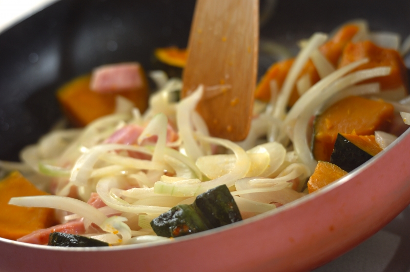 簡単とろーり！カボチャのグラタンの作り方1